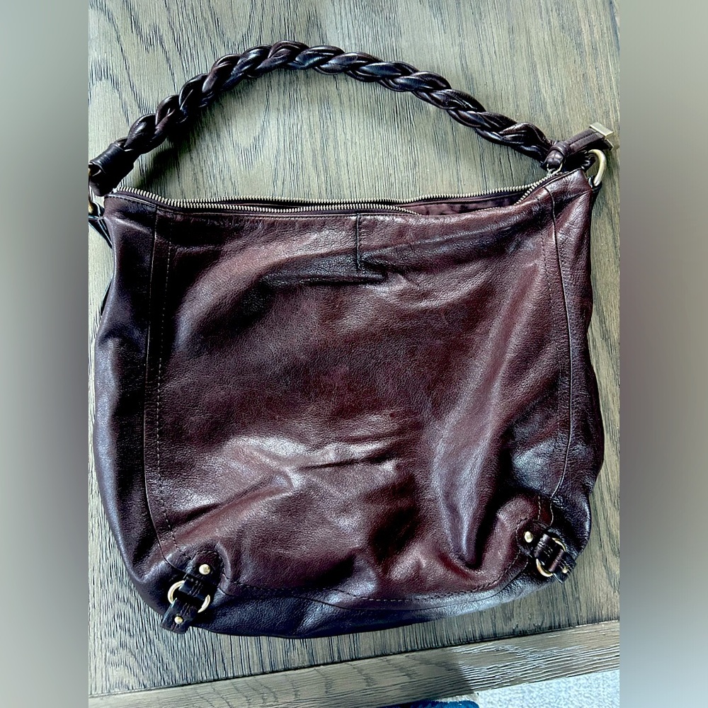 Banana Republic All Leather Bag -Brown